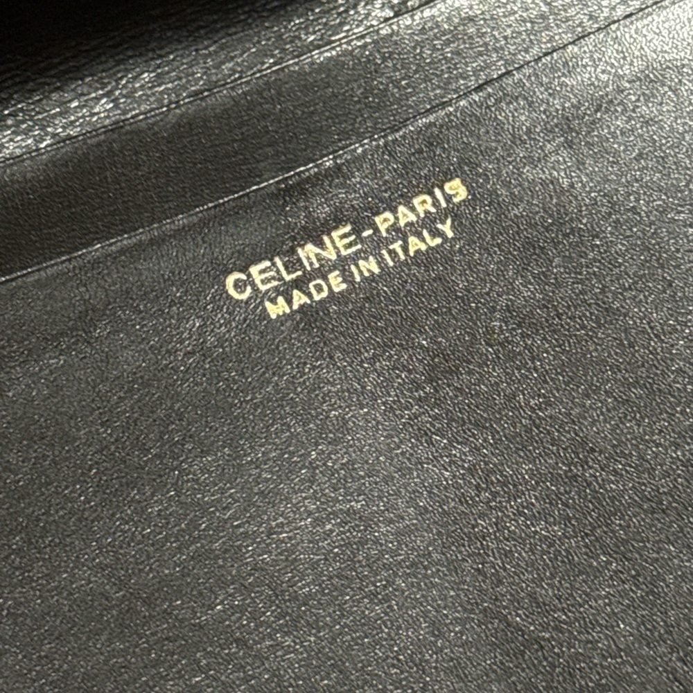 Celine Black Leather Wallet - Picture 6 of 11